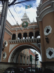 Archway in Historical centre, Guatamala City