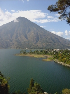 San Pedro volcano, Lago de Atitlan