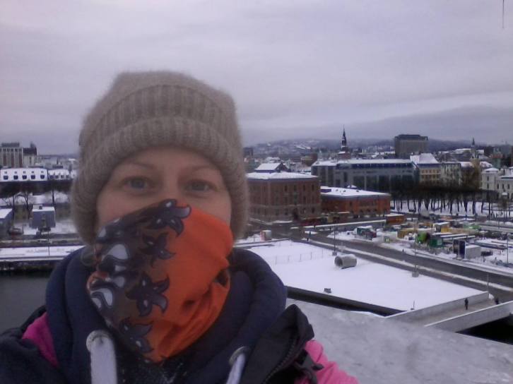 Brrrr, it's cold in Oslo in January!