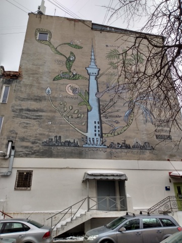 Street art in Yekaterinburg
